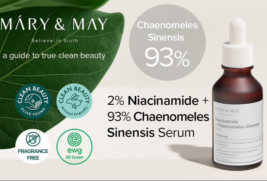 Serum Niacinamide + Chaenomeles Sinensis by Mary&May