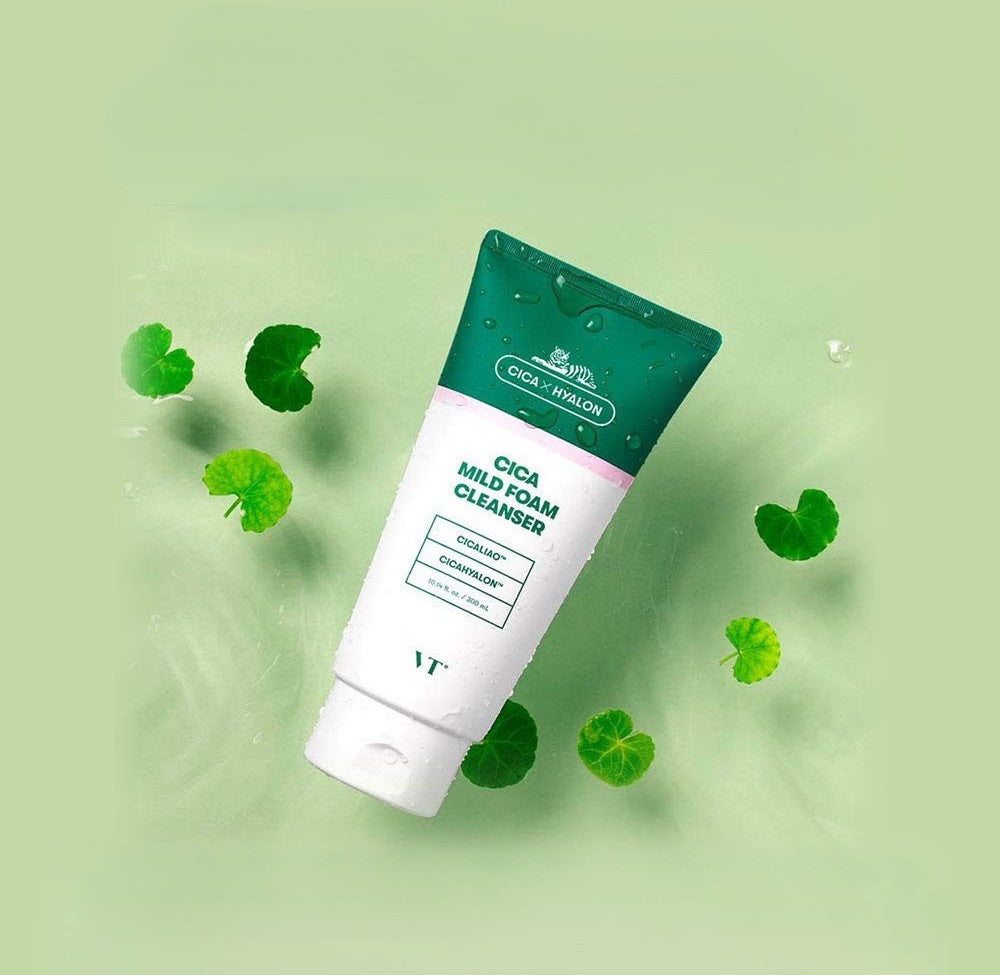 Cica Mild Foam Cleanser by VT Cosmetics