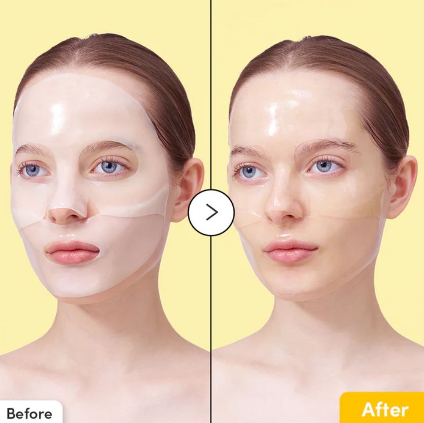Collagen Glow Up Hydrogel Mask by Eqqualberry
