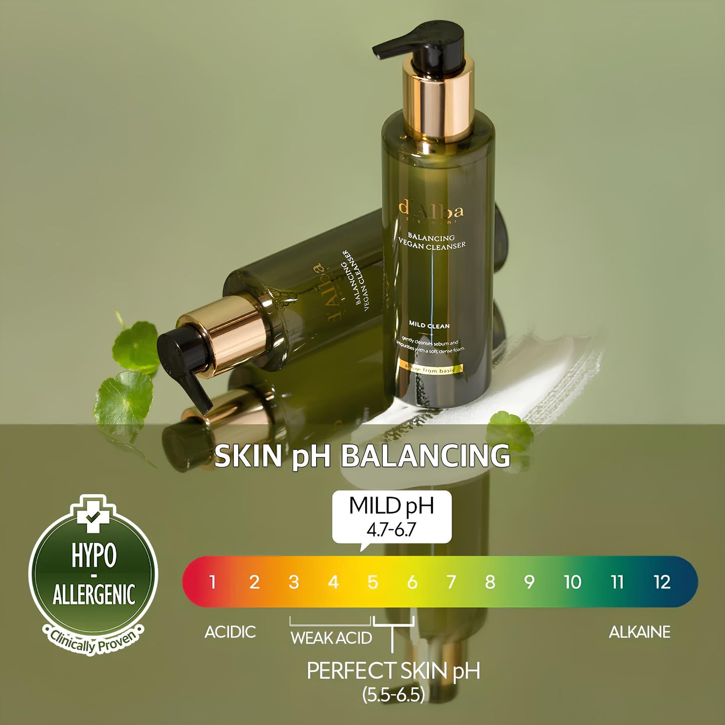 Mild Skin Balancing Vegan Cleanser by d'Alba