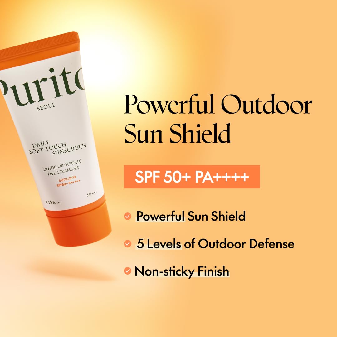 Καθημερινό Απαλό Αντηλιακό SPF50+ PA++++ της Purito