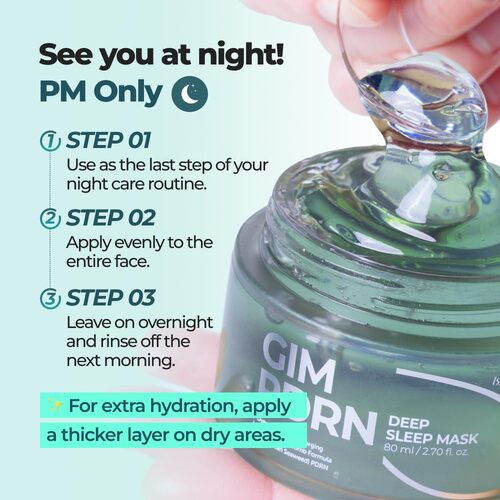 Gim PDRN Deep Sleep Mask by Isntree