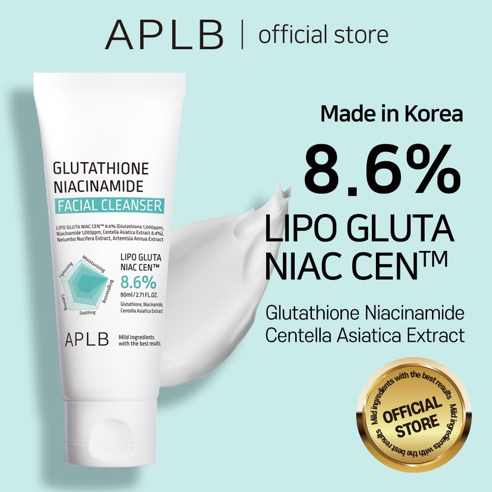Glutathione Niacinamide Facial Cleanser by APLB