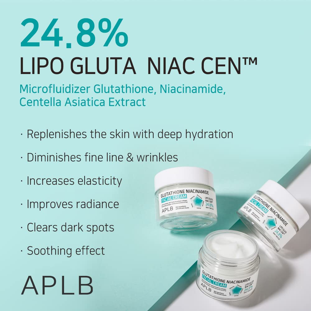 Glutathione Niacinamide Facial Cream by APLB