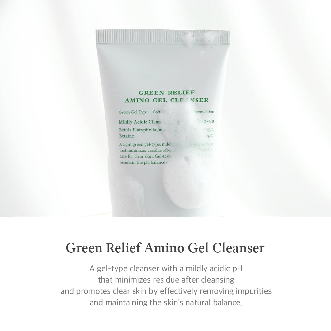 Green Relief Amino Gel Cleanser by Dr. Althea