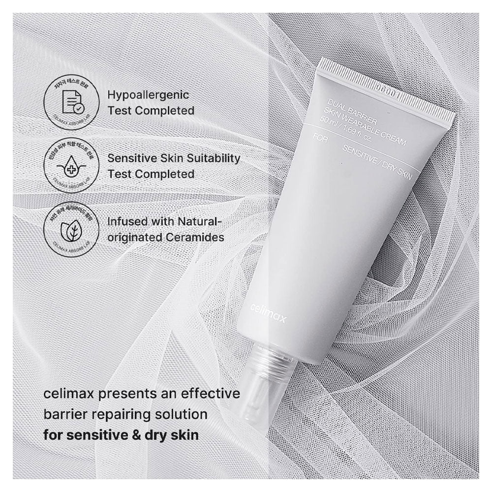 Dual Barrier Skin Wearable Cream by Cellimax