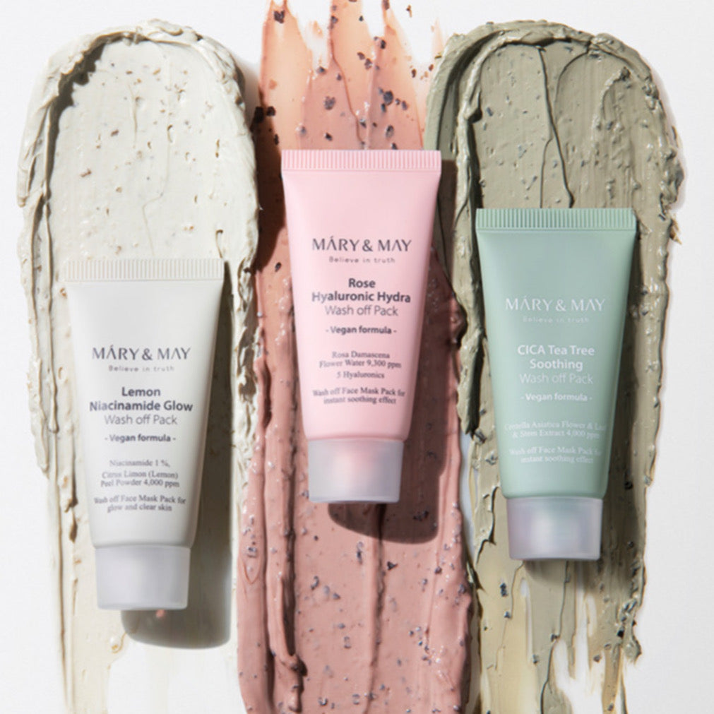 Lemon Niacinamide Glow Wash-off mask by Mary & May