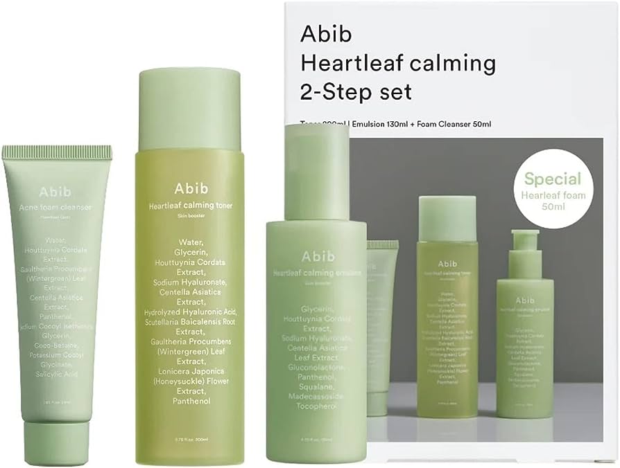 Heartleaf Calming 2-step set by Abib