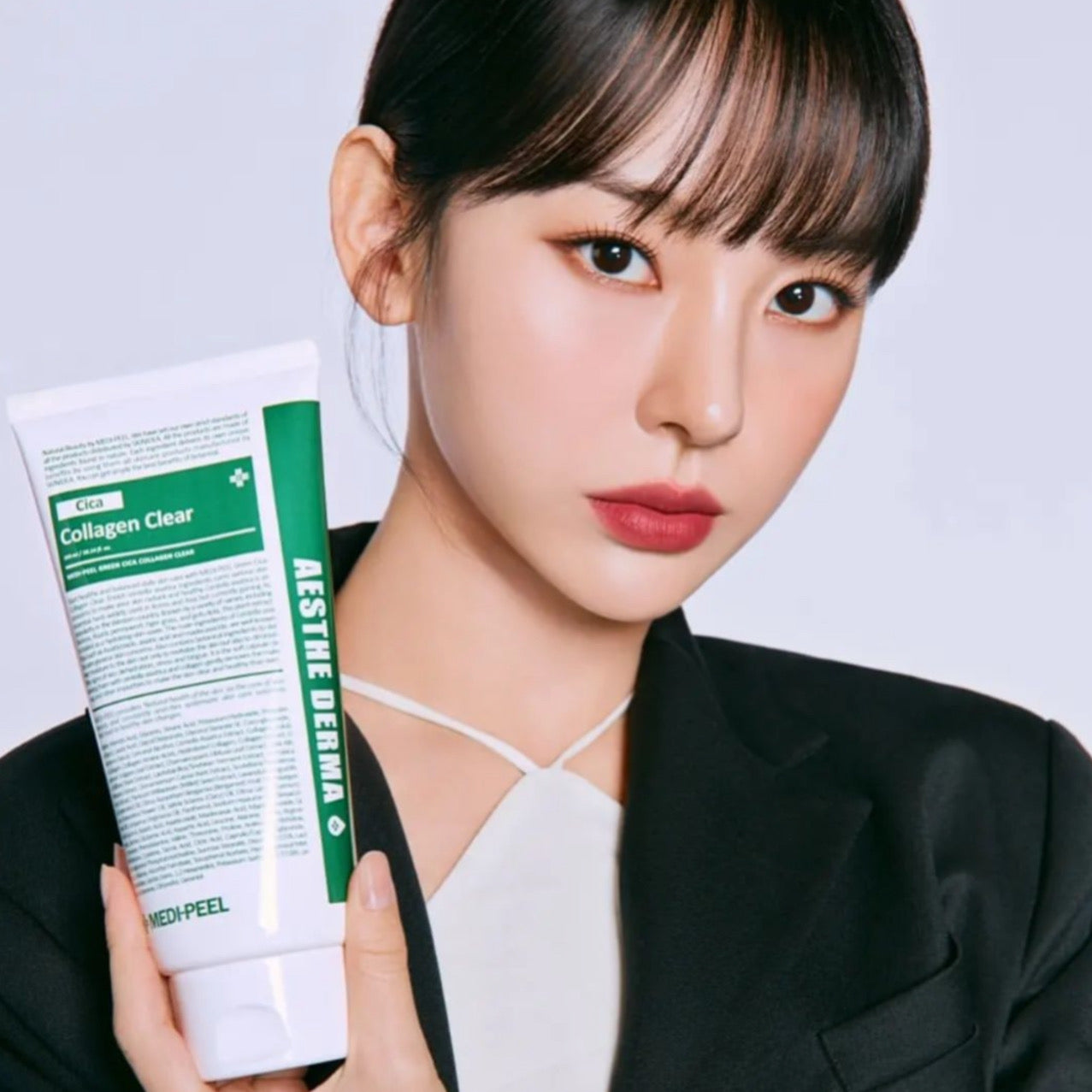 Очищающая пенка для чувствительной кожи с Коллагеном от Medi-peel
⠀
