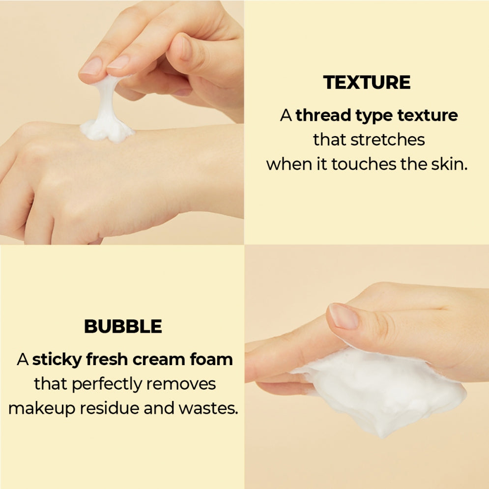 No.2 Deep clean fresh cream cleanser by Numbuzin