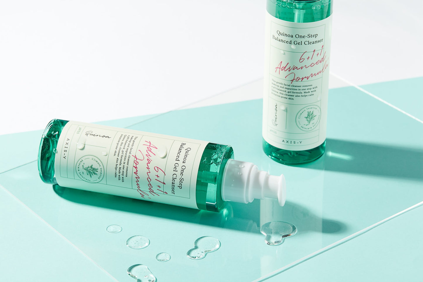 Quinoa one step balanced gel cleanser by Axis-y