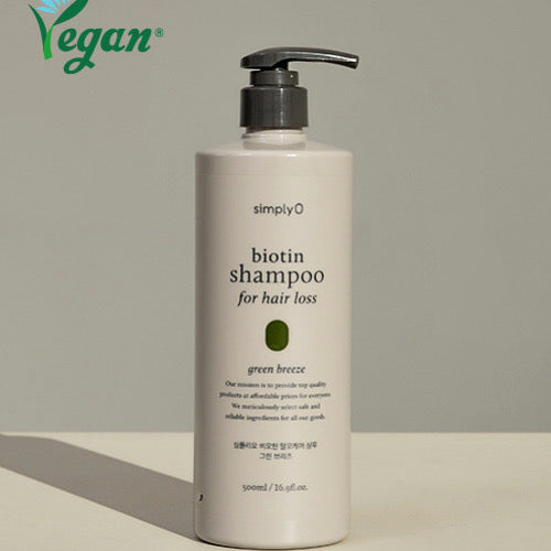 Biotin Shampoo for Hair Loss by SimplyO