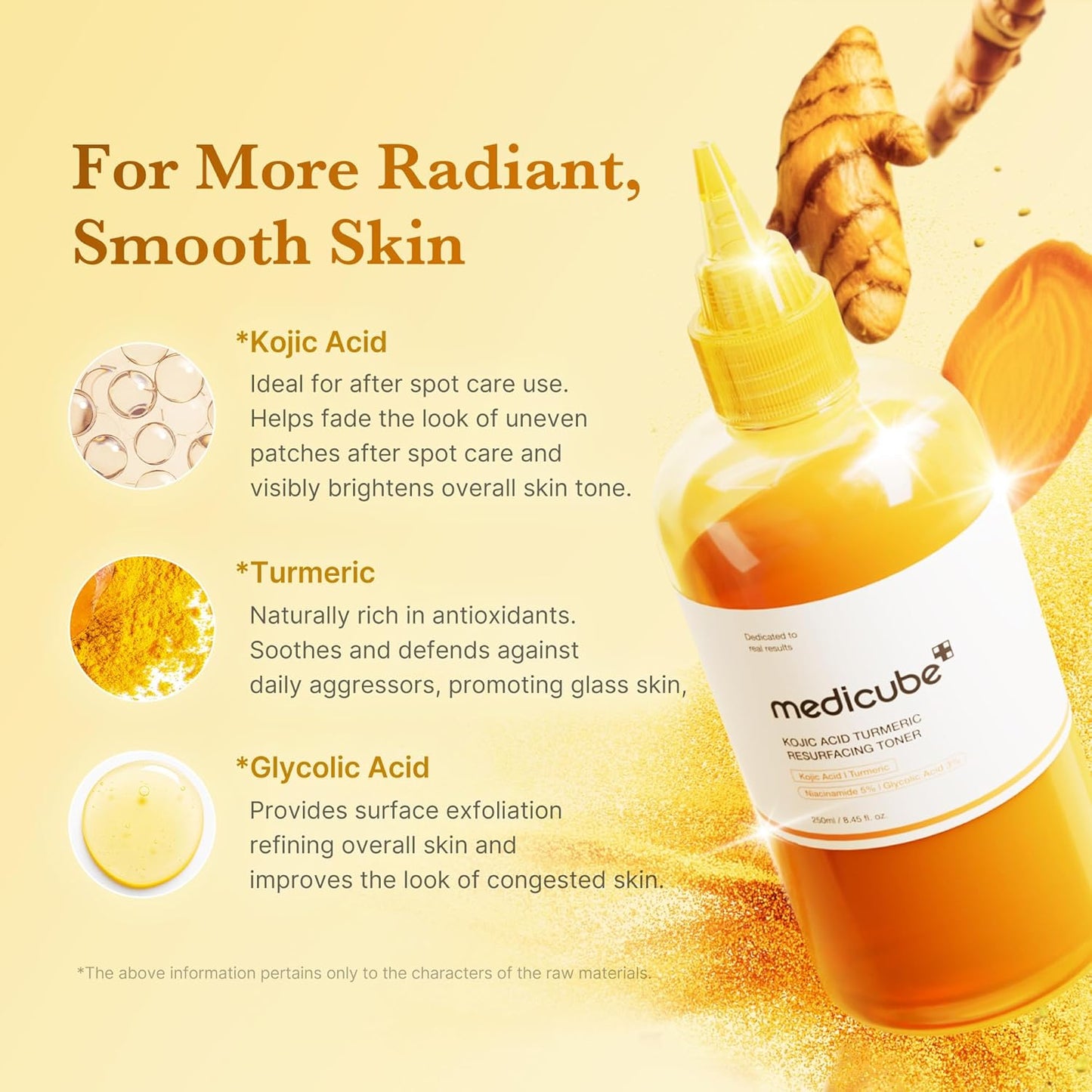 Kojic Acid Turmeric Resurfacing Toner by Medicube