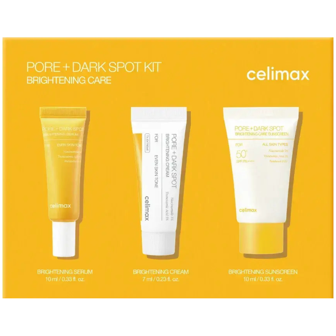 Pore + Dark Spot Brightening Kit by Celimax
