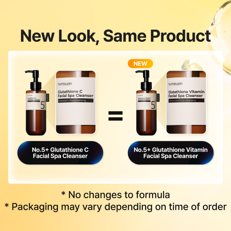 No.5 Glutathione C Facial Spa Cleanser by Numbuzin