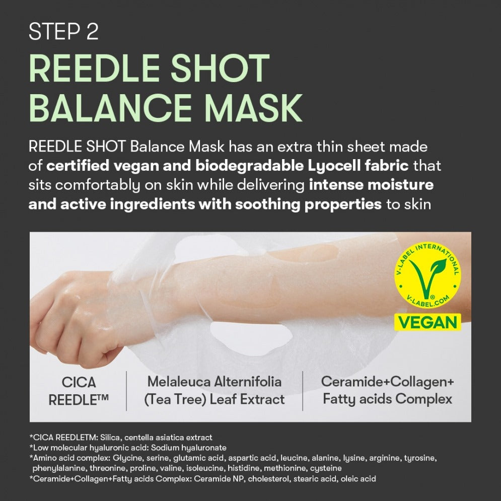 Reedle Shot 100 2-Step Mask by VT Cosmetics