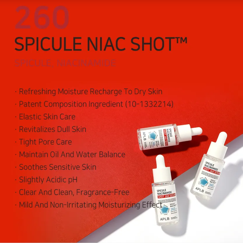 Spicule Niacinamide Shot 260 Serum by APLB