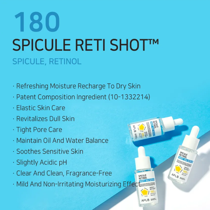 Spicule Retinol Shot 180 Serum by APLB