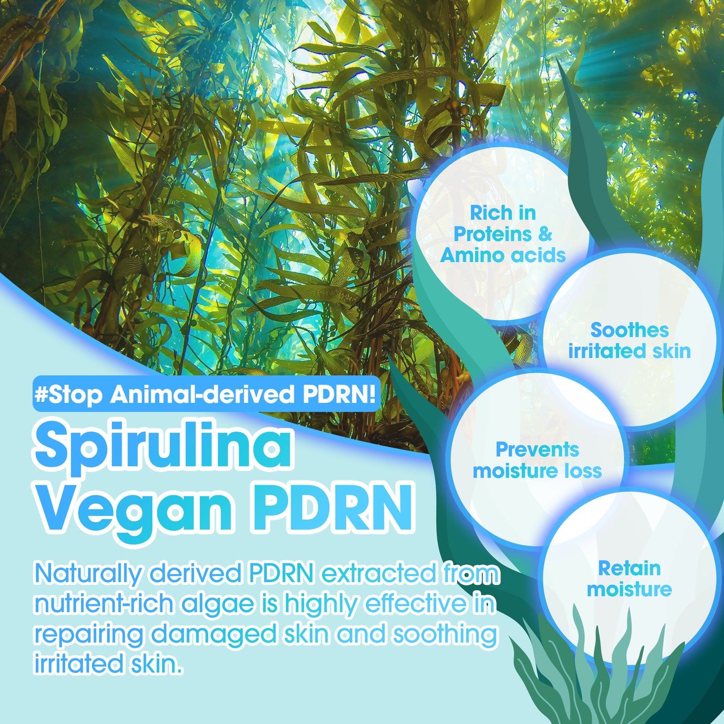Spirulina PDRN Soothing Sherbet Mask by Some by mi
