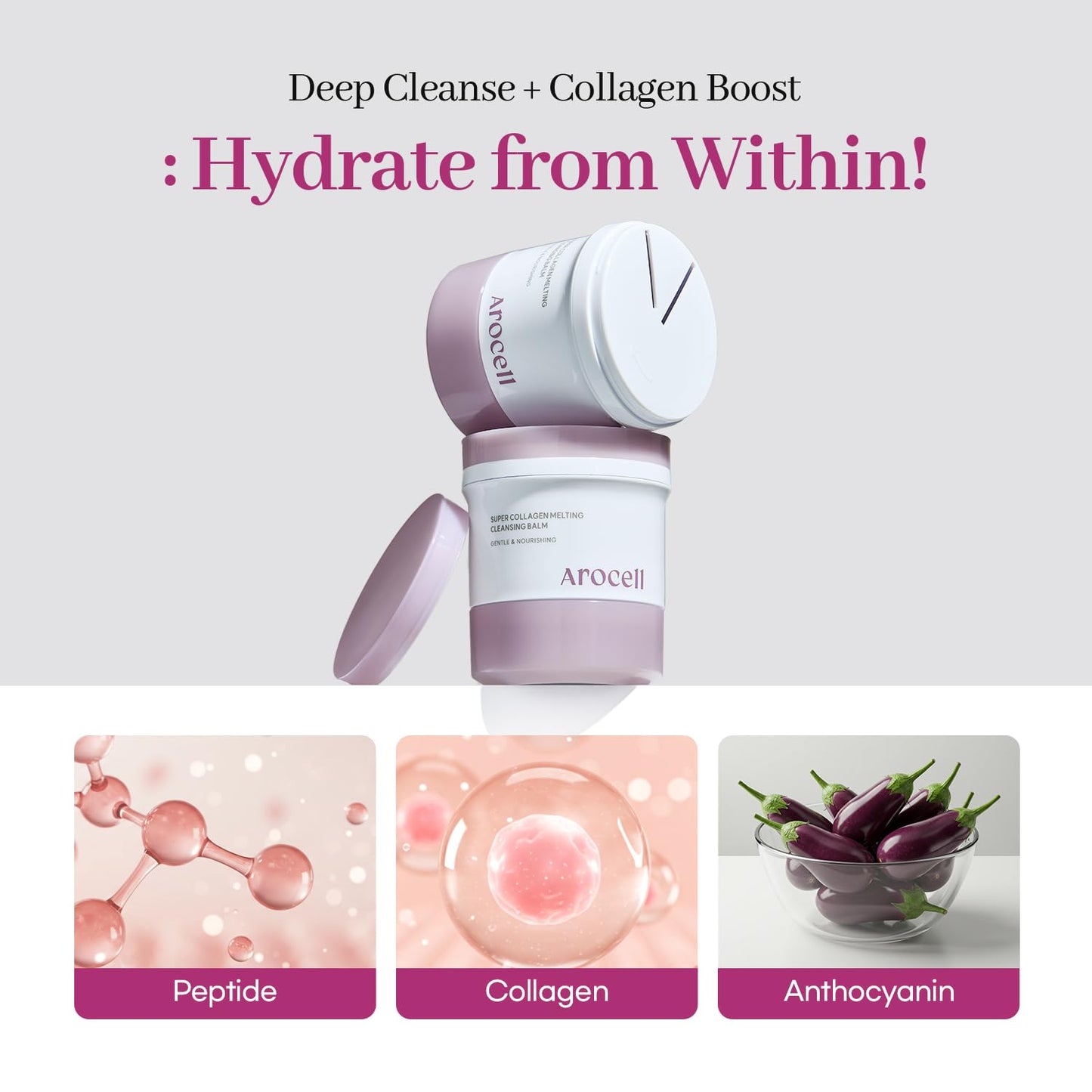 Super Collagen Melting Cleansing Balm by Arocell