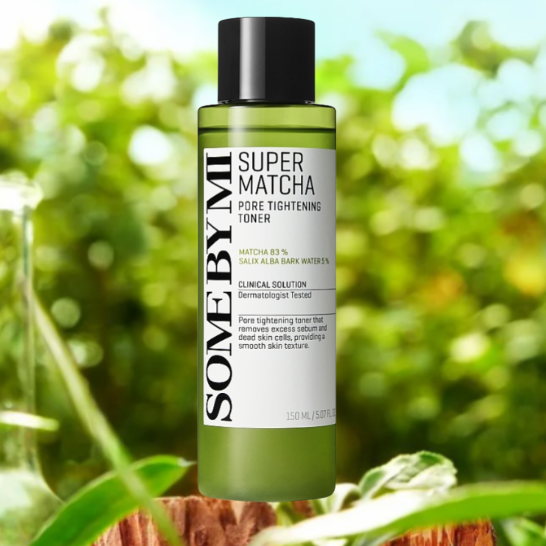 Pore tightening toner with Matcha by Some by mi