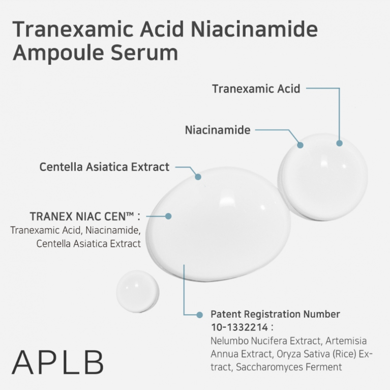 Tranexamic Acid Niacinamide Serum by APLB
