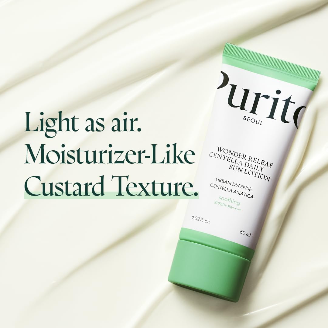 Wonder Releaf Centella Daily Sun Lotion Soothing SPF50+ PA++++ by Purito
