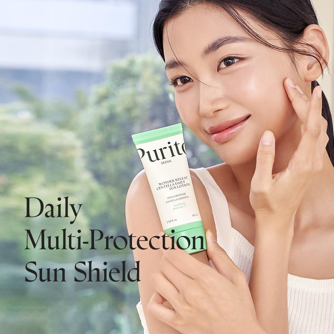 Wonder Releaf Centella Daily Sun Lotion Soothing SPF50+ PA++++ by Purito