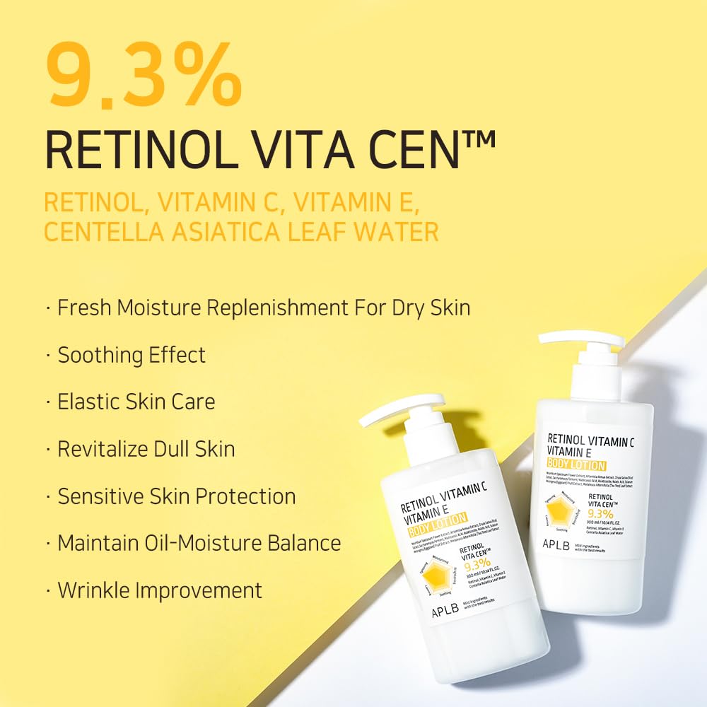Retinol Vitamin C Vitamin E Body Lotion - RETINOL VITA CEN™ 9.3%  by APLB