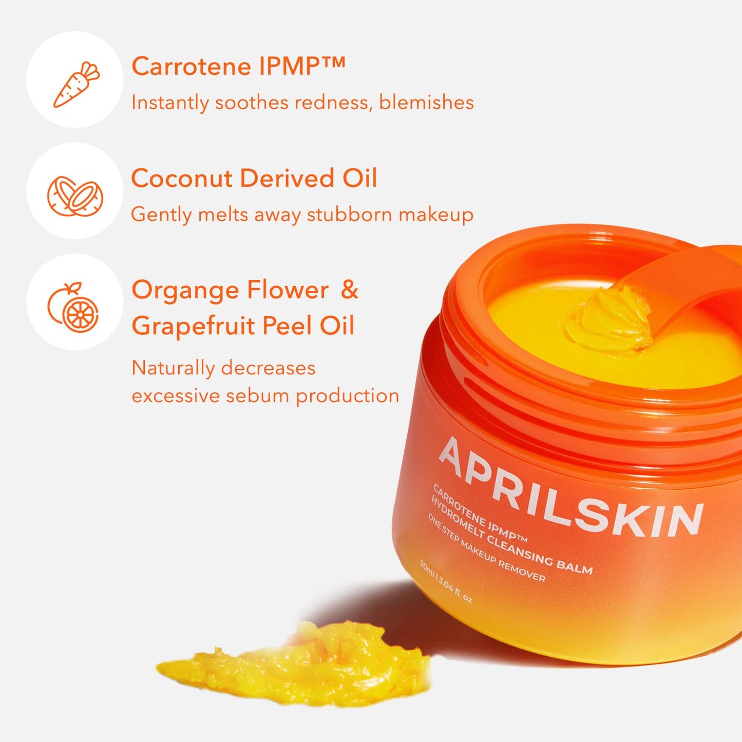 Carrotene IPMP Hydromelt Cleansing Balm by Aprilskin