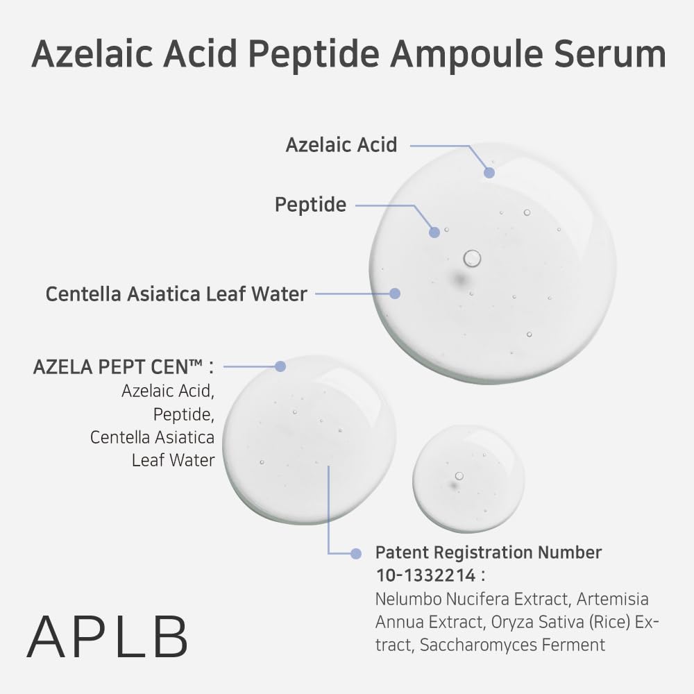 Azelaic Acid Peptide Ampoule Serum by APLB