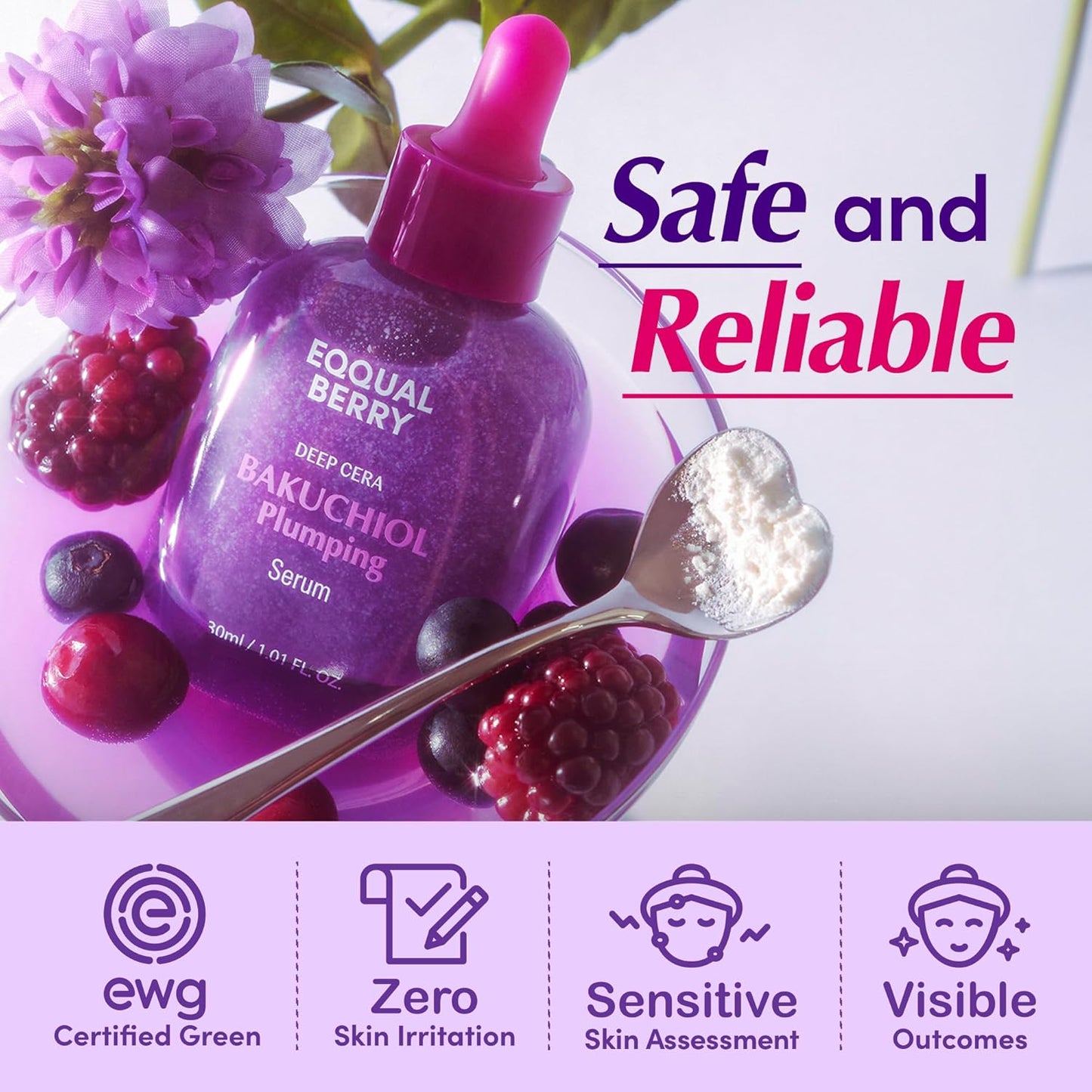 Bakuchiol Plumping Serum Deep Cera by Eqqualberry