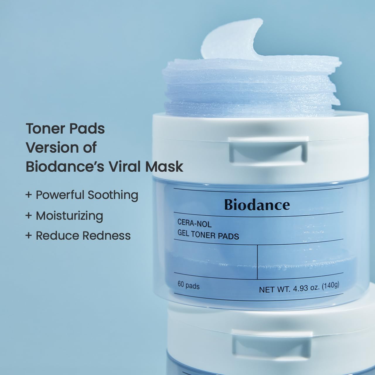 Cera-Nol Gel Toner Pads by Biodance