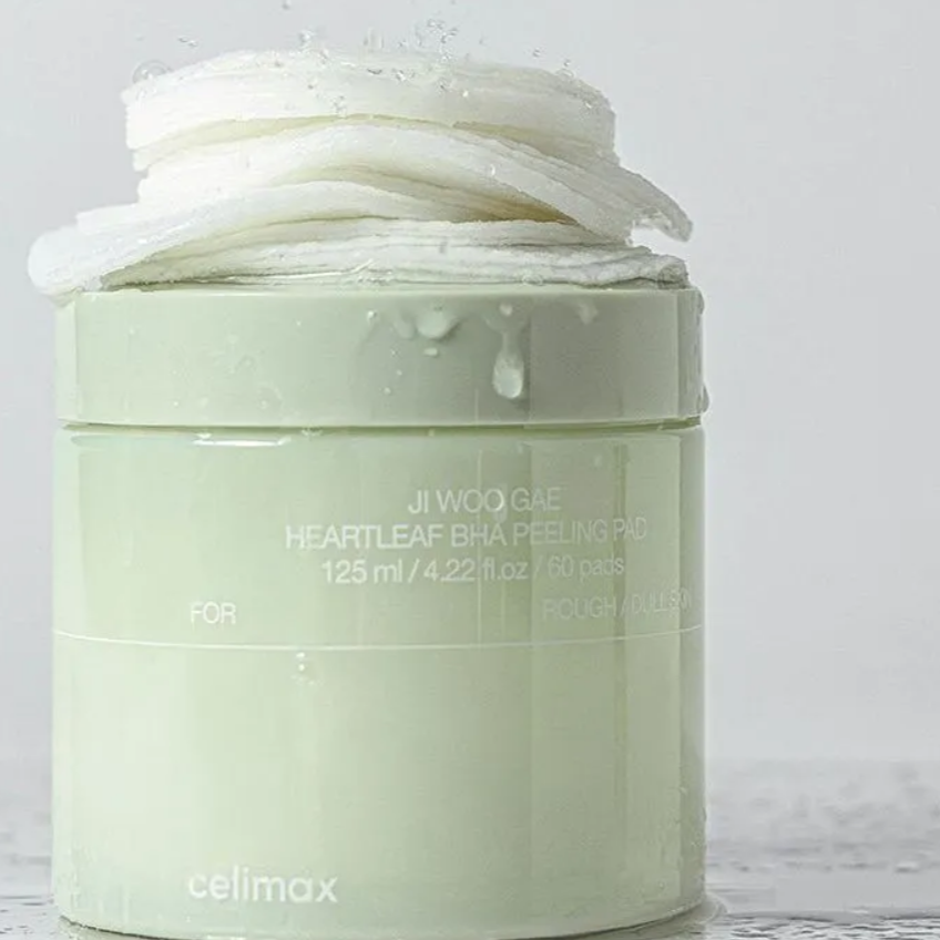 Επιθέματα Απολέπισης με Εκχύλισμα Houttuynia Cordata και BHA Celimax