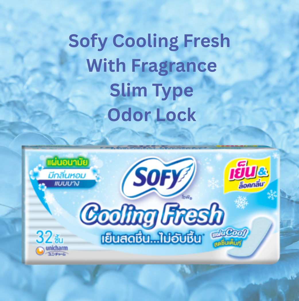 Sofy Cooling Fresh Υπερ-Λεπτά Σερβιετάκια για Καθημερινή Φρεσκάδα από την Unicharm (Thailand)
