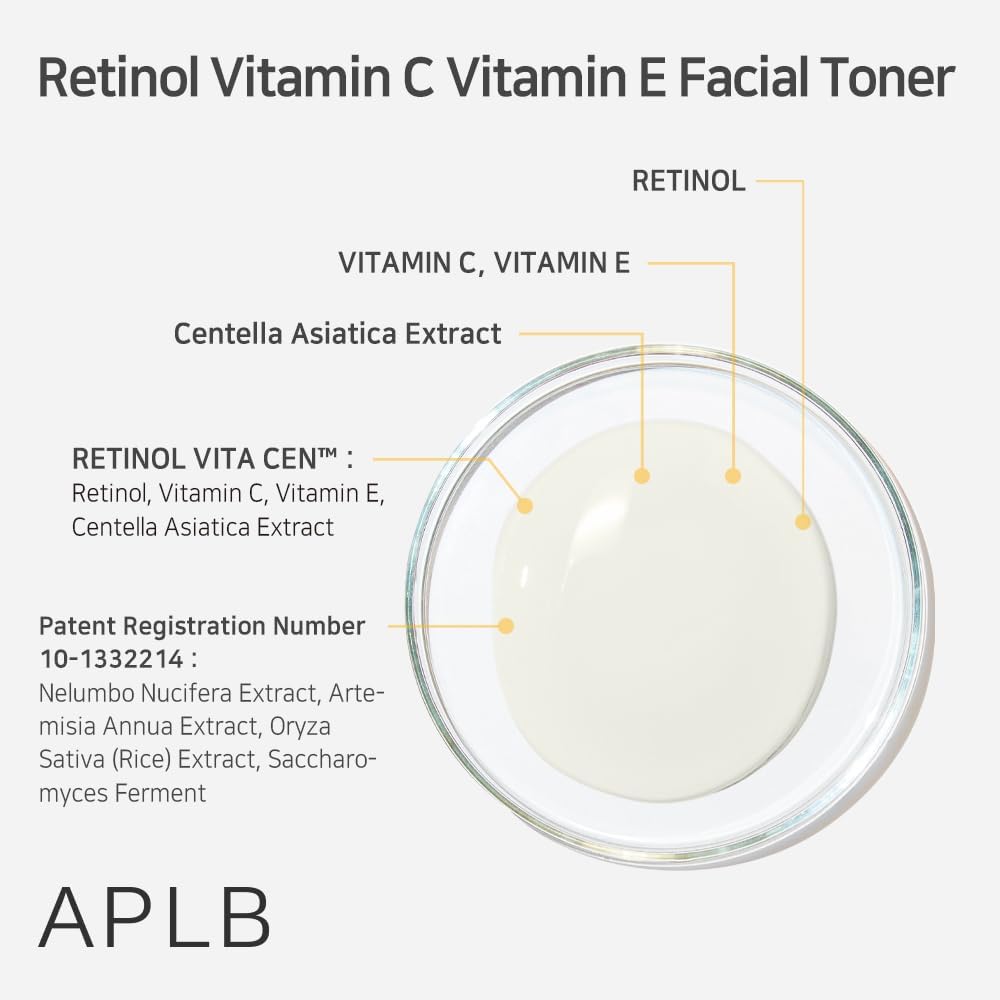 Retinol Vitamin C Vitamin E Facial Toner - Retinol VITA CEN™ 12.0% by APLB