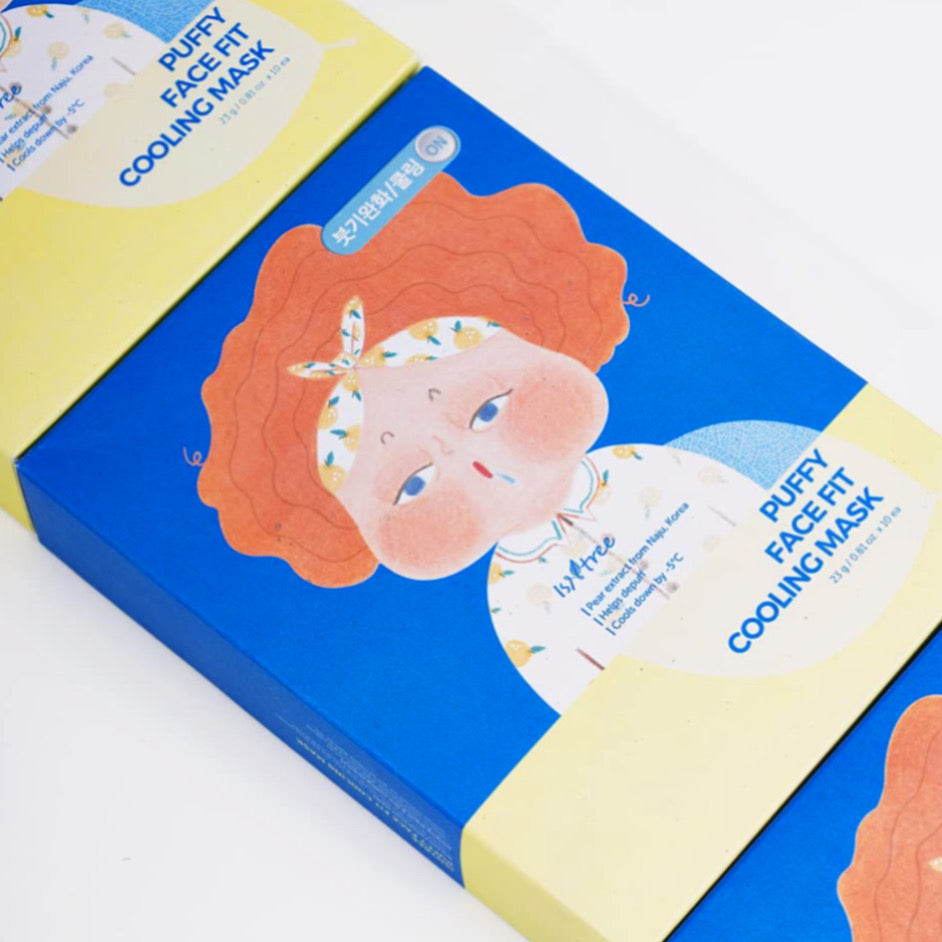 Puffy face fit cooling mask by Isntree