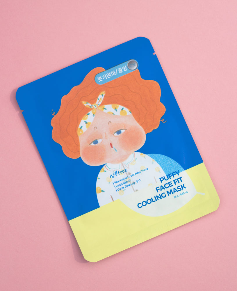 Puffy face fit cooling mask by Isntree