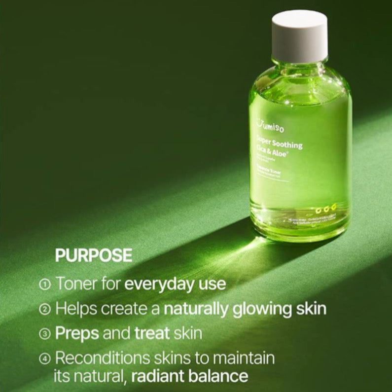 Super soothing Cica & Aloe toner by Jumiso