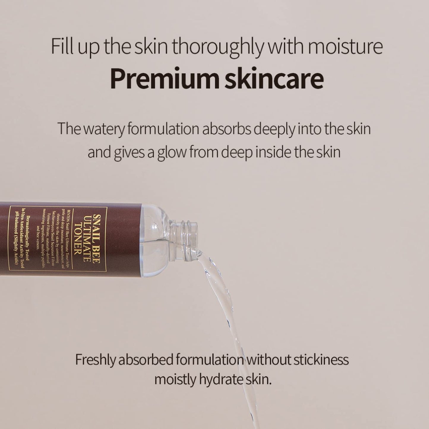 Snail bee ultimate toner by Benton