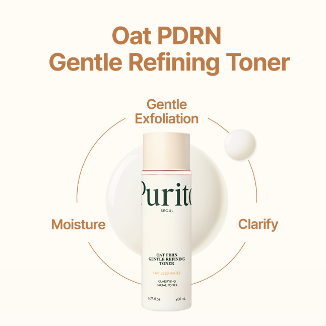 Oat PDRN Gentle Refining Toner by Purito