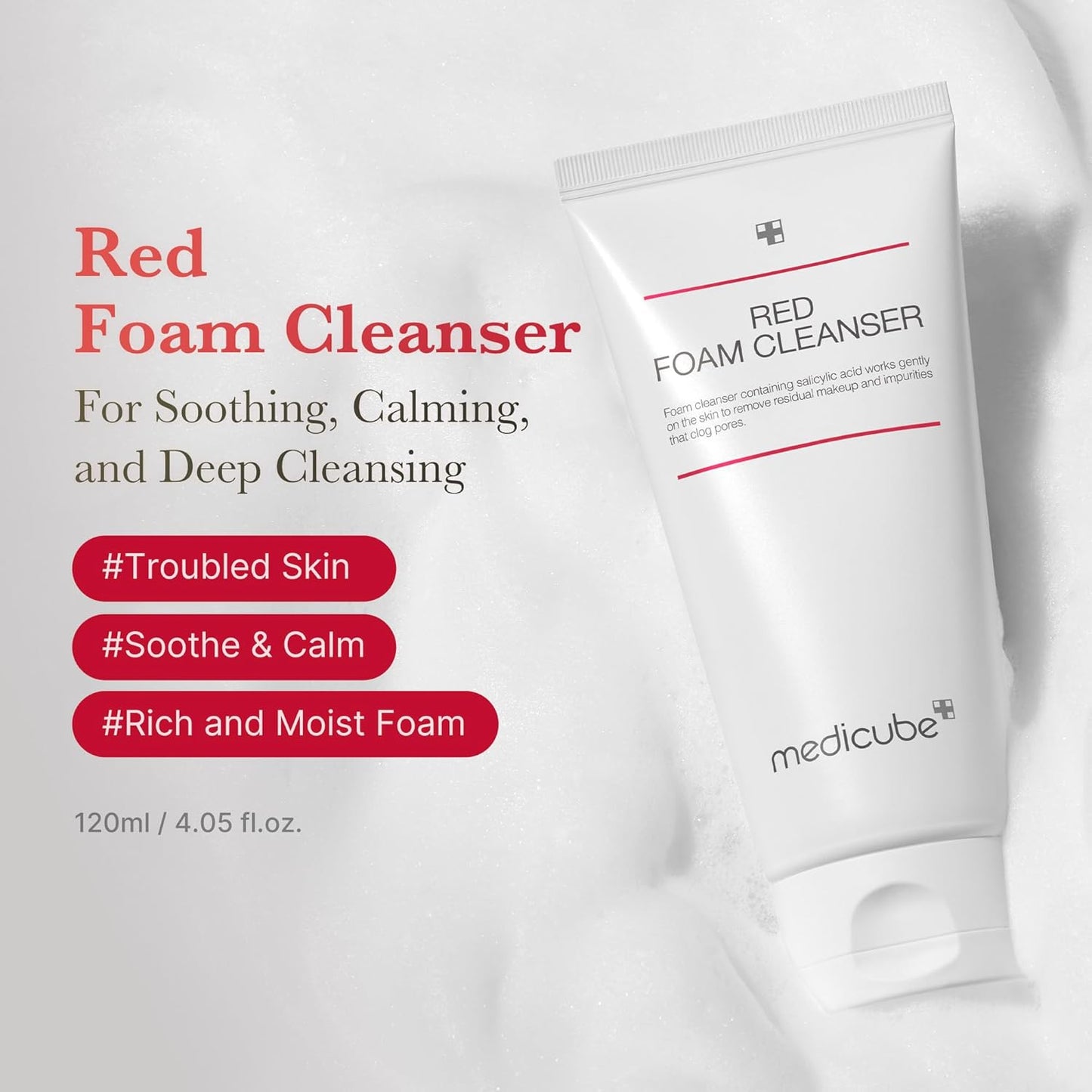 Καθαριστικό Προσώπου Red Foam Cleanser της Medicube