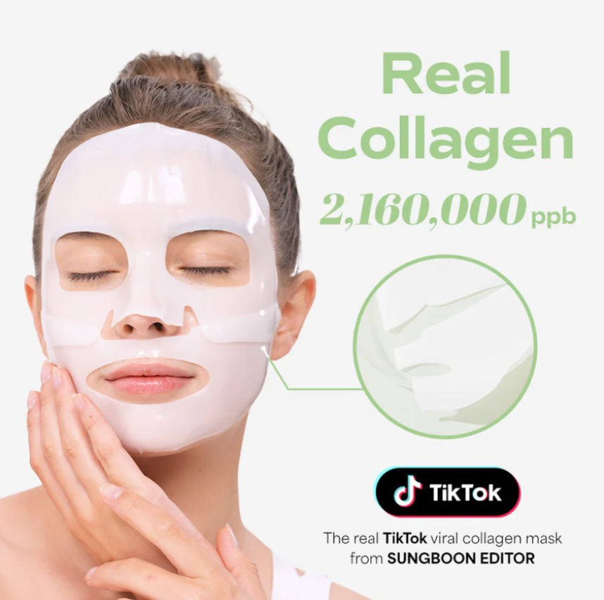 Deep Collagen CICA Teatree Soothing Mask by Sungboon Editor