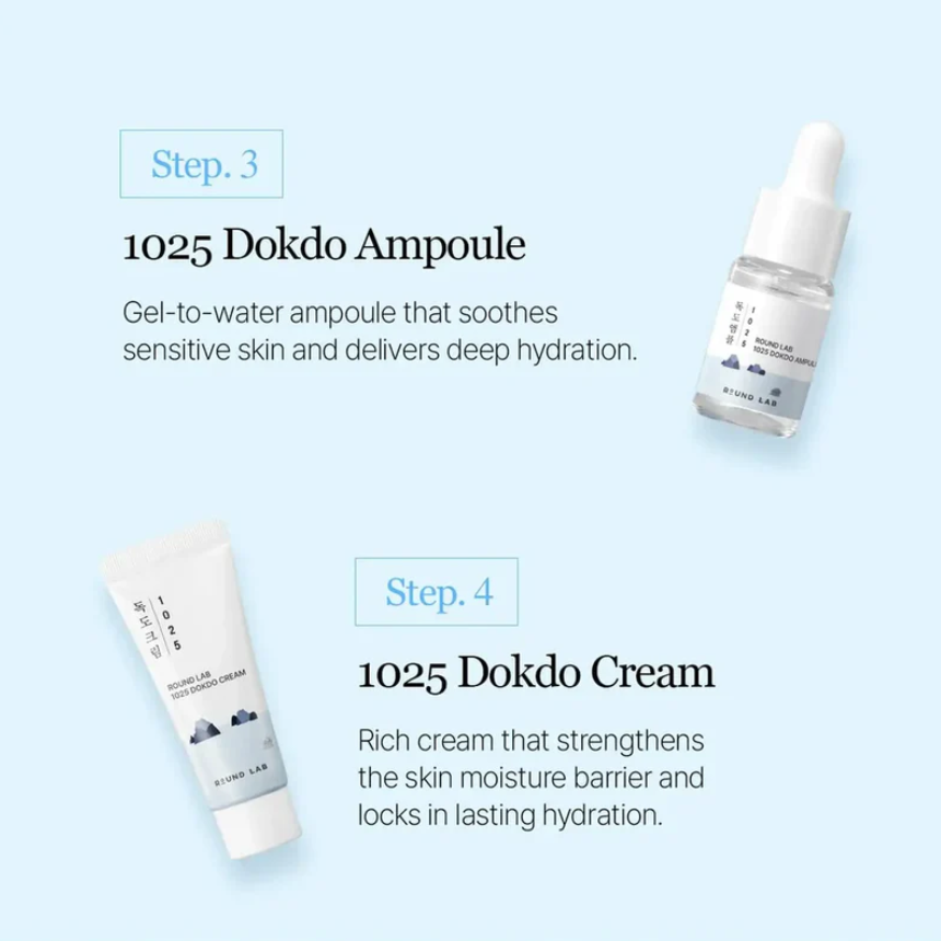 1025 Dokdo Ενυδατικό Mini Kit της Round lab