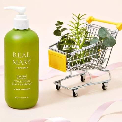 Shampoo with Rosemary, Ginger and Μint by Rated Green