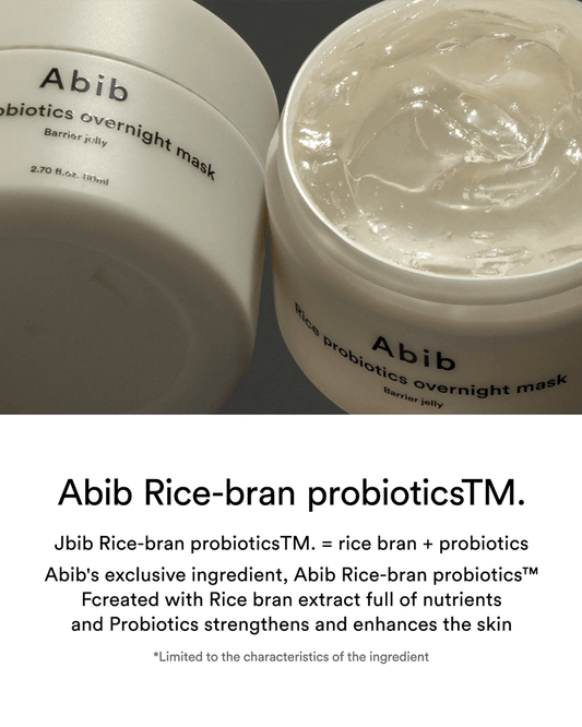 Rice probiotics overnight mask by Abib