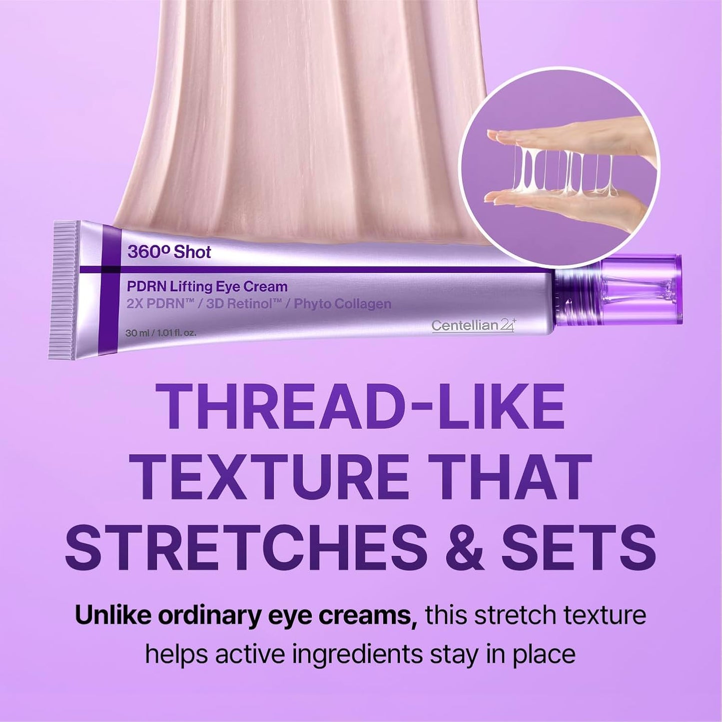 Κρέμα Ματιών Ανόρθωσης 360 Shot PDRN της Centellian24
