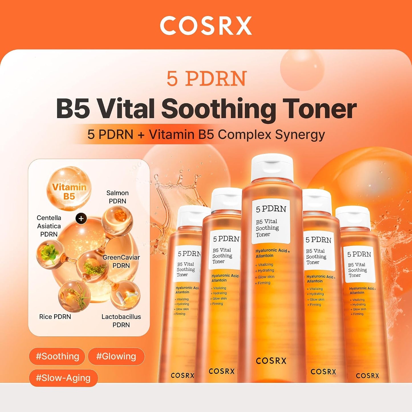 5 PDRN B5 Vital Soothing Toner by COSRX
