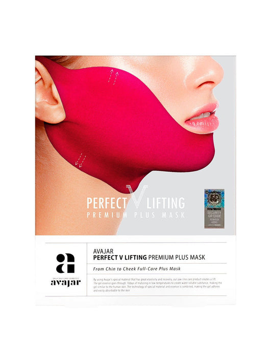 Бандажная лифтинг маска для лица Avajar Perfect V Lifting Premium Plus Mask