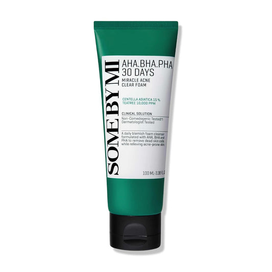 AHA-BHA-PHA 30 days Miracle Acne clear foam by Some by mi